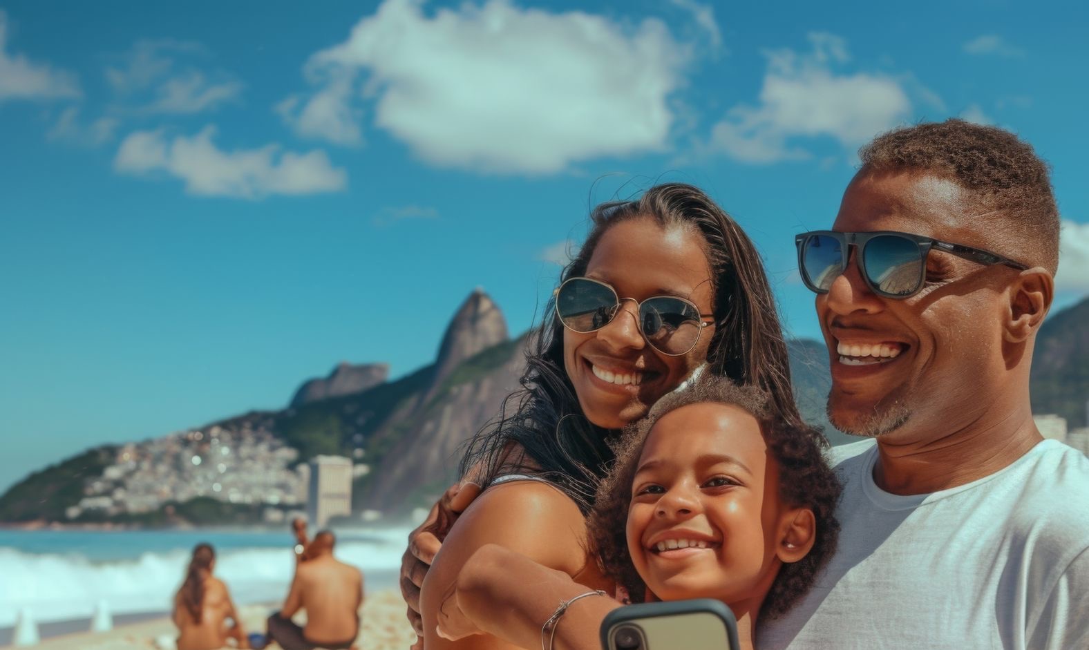 Família feliz